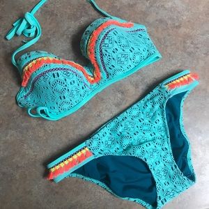 Shade & Shore fringe BOHO bikini